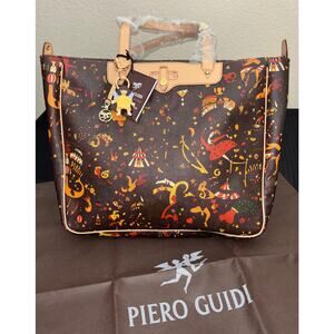 Piero Guidi Magic Circus Tote, Made in Italy, NWT